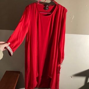 Red dress